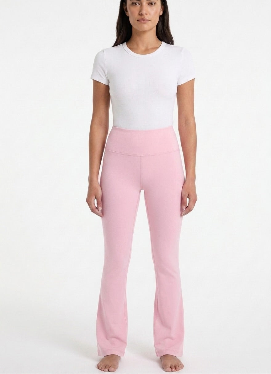 High-Waisted Bell Bottom Flare Leggings
