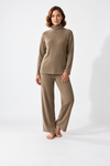 Brush Rib Polo Neck Co-Ord Set