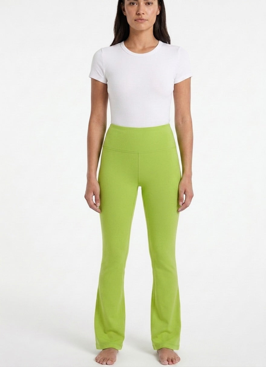 High-Waisted Bell Bottom Flare Leggings