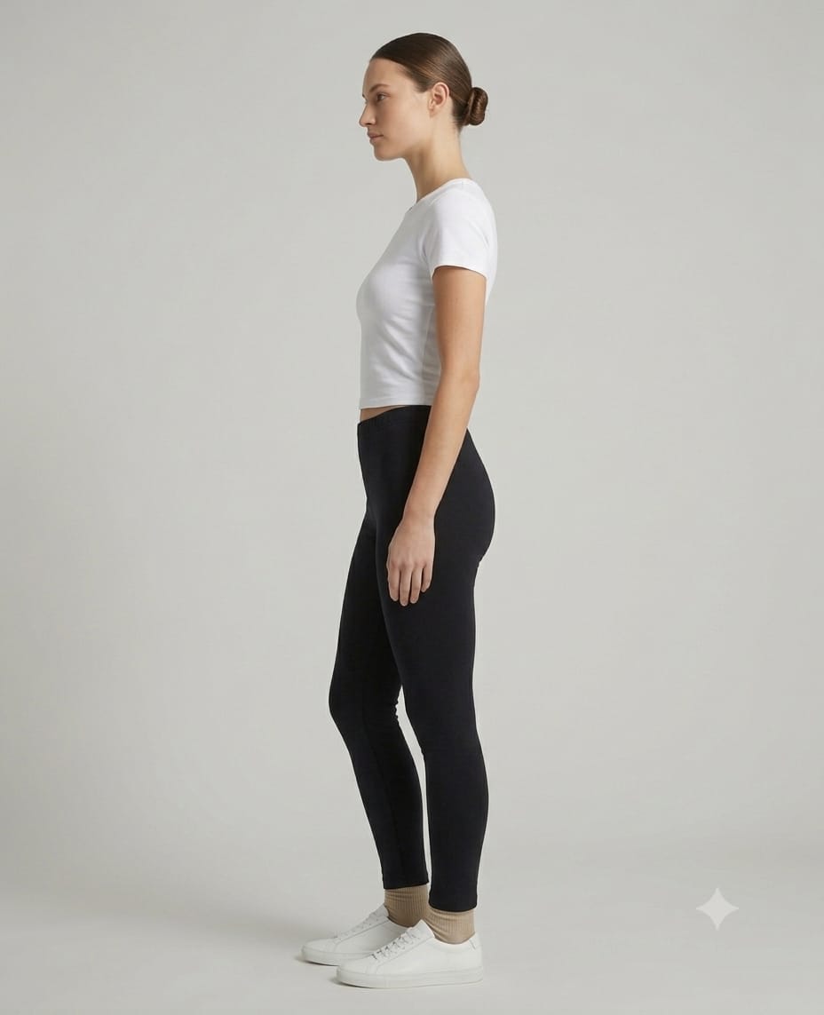 High-Waisted Stretch Everyday Leggings