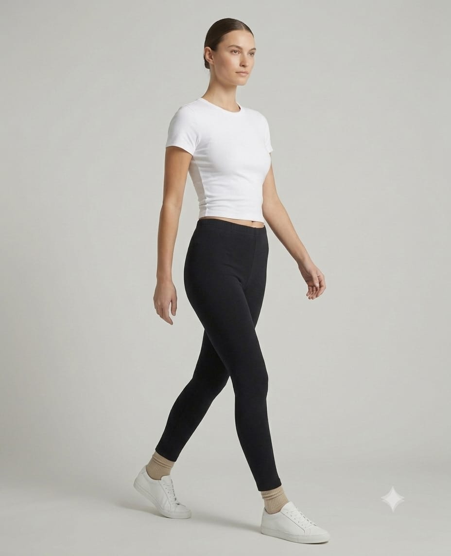 High-Waisted Stretch Everyday Leggings