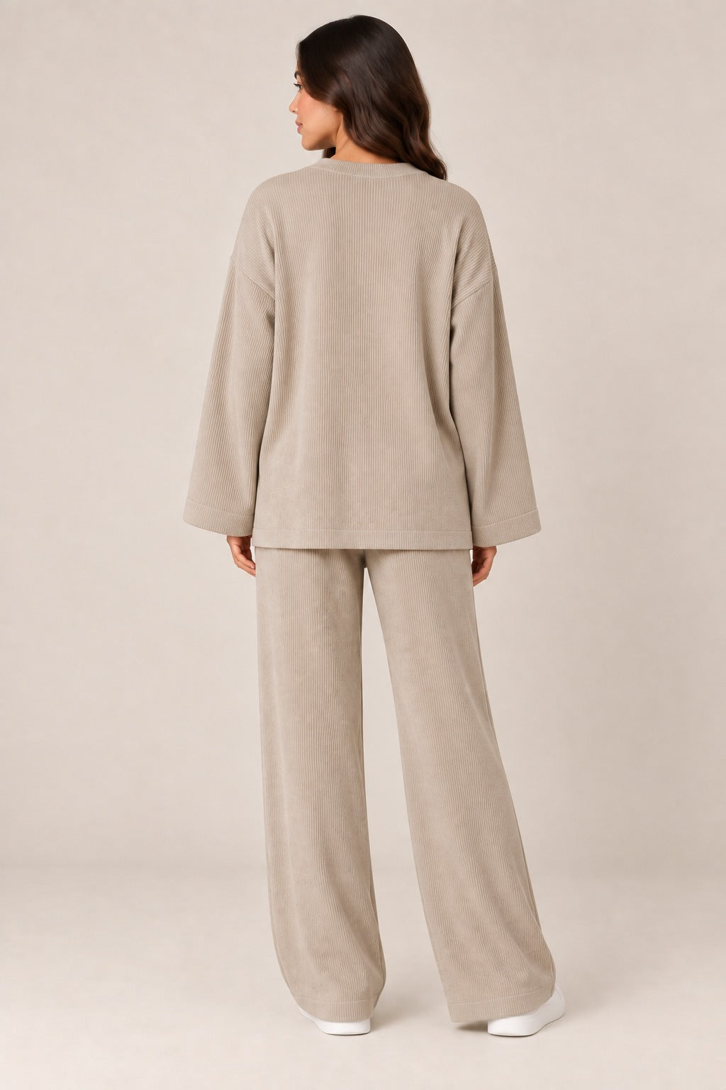 Ribbed Co-Ord Two-Piece Set