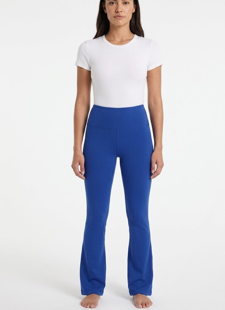 High-Waisted Bell Bottom Flare Leggings
