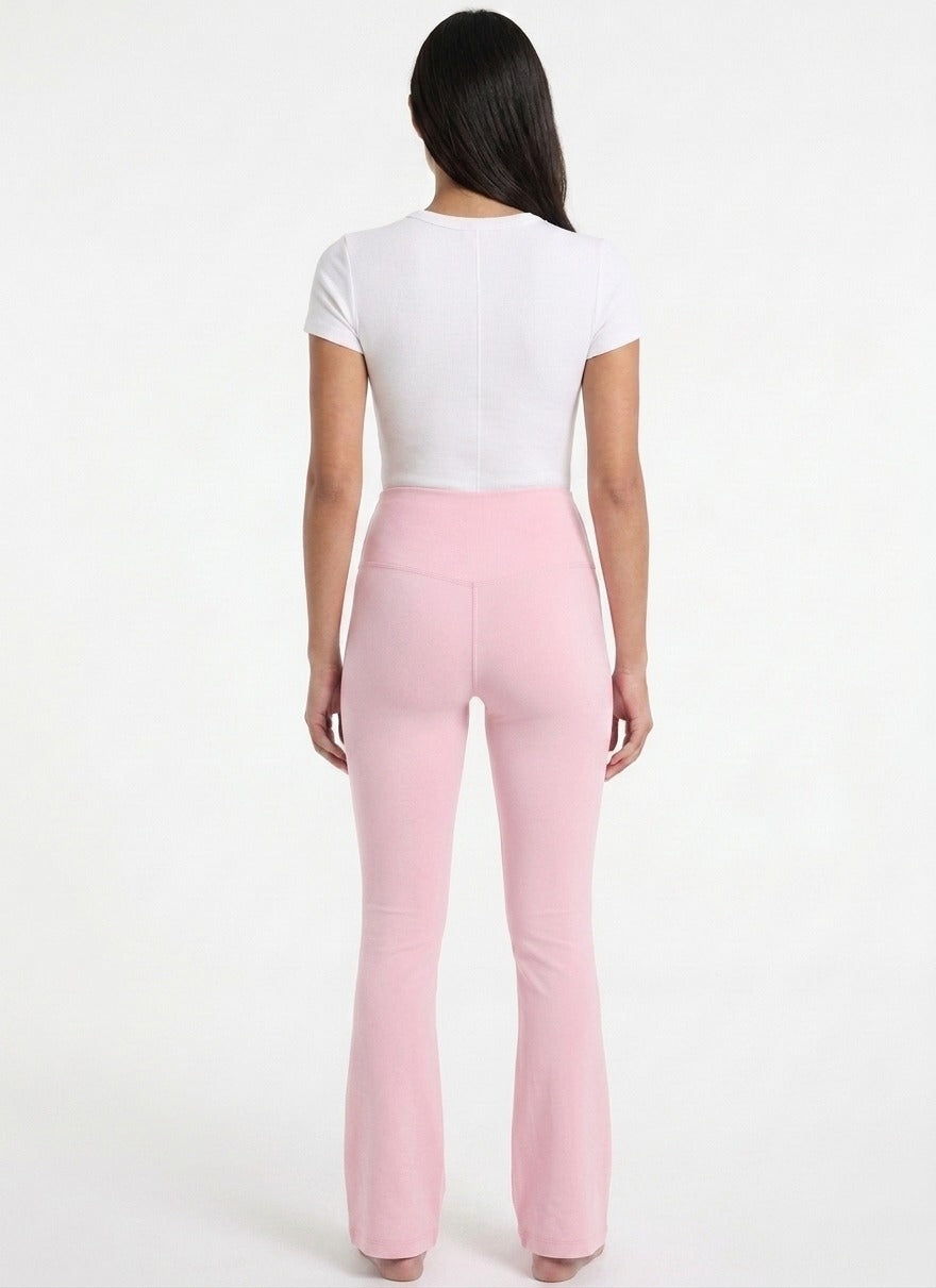 High-Waisted Bell Bottom Flare Leggings