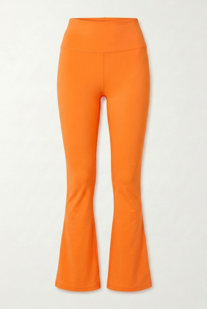 High-Waisted Bell Bottom Flare Leggings