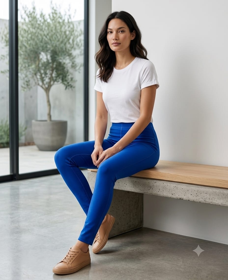 High-Waisted Stretch Everyday Leggings