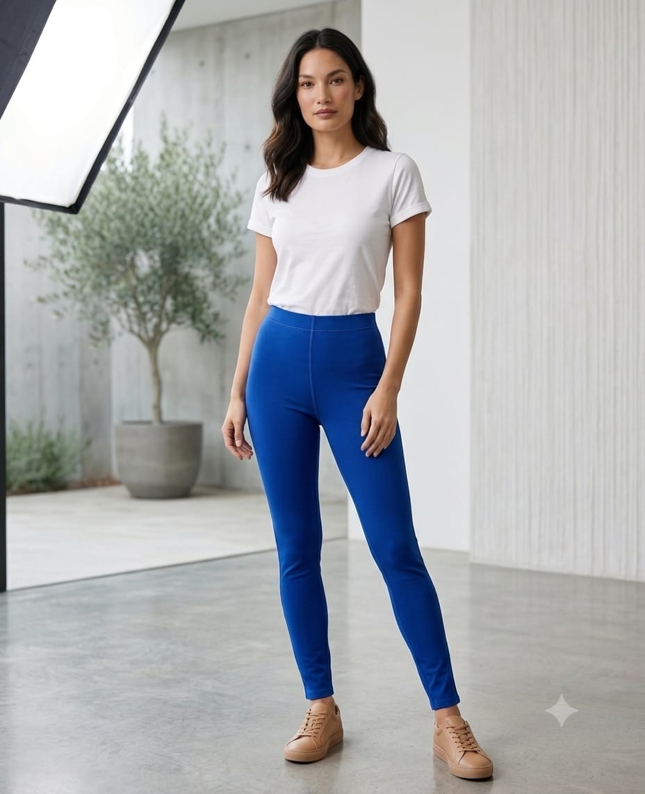 High-Waisted Stretch Everyday Leggings