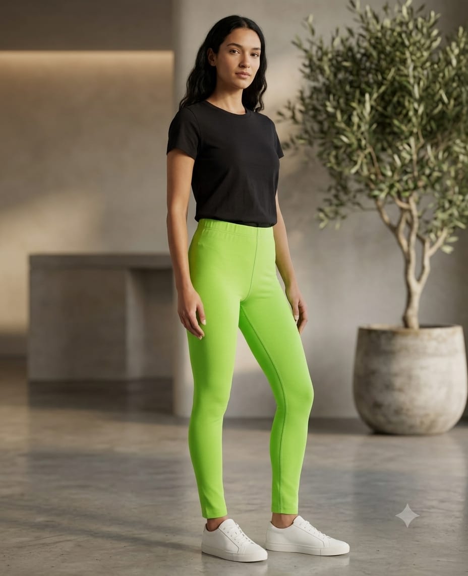 High-Waisted Stretch Everyday Leggings