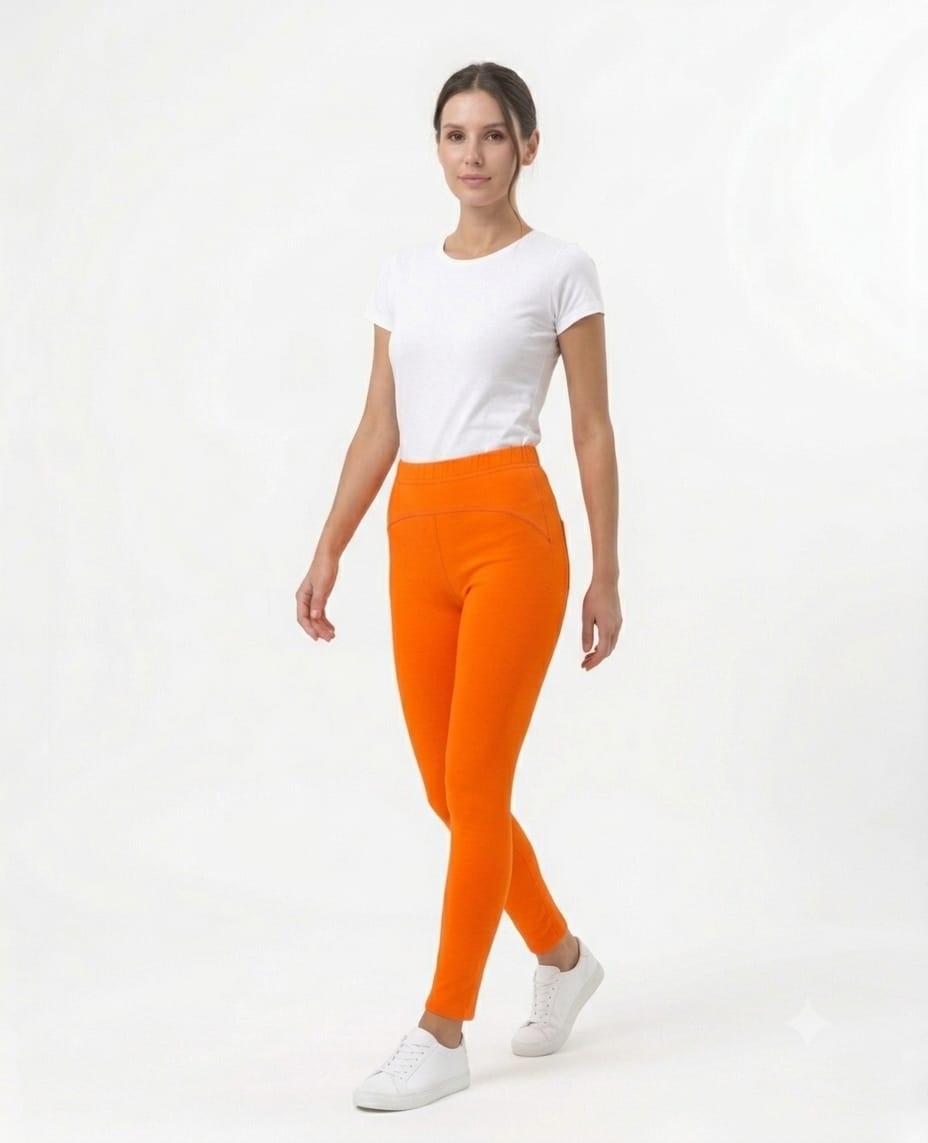High-Waisted Stretch Everyday Leggings