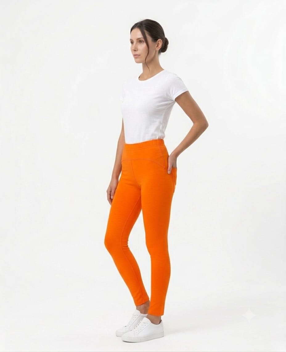 High-Waisted Stretch Everyday Leggings